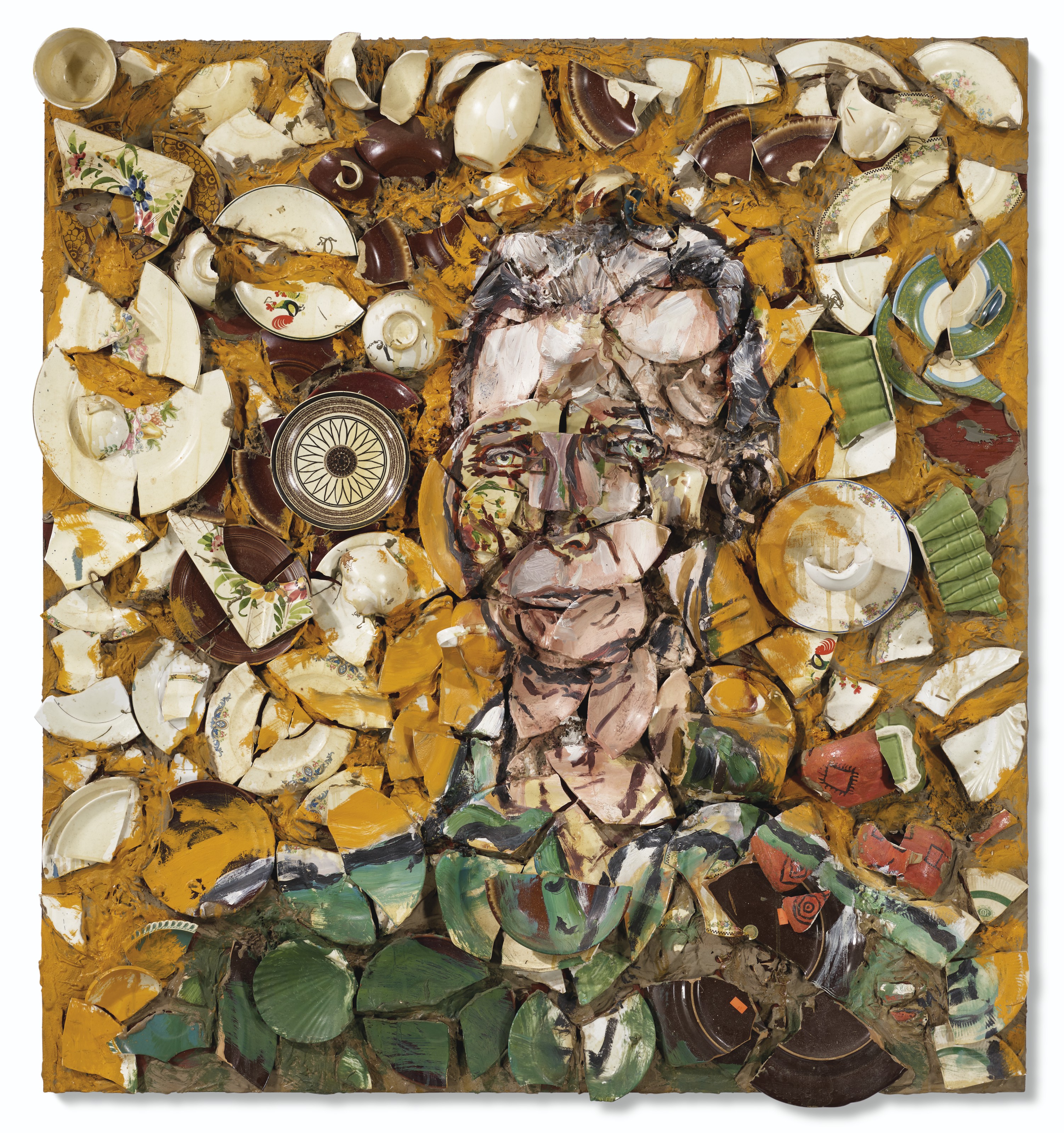 Julian Schnabel (b. 1951) , Portrait of Robert Wilson